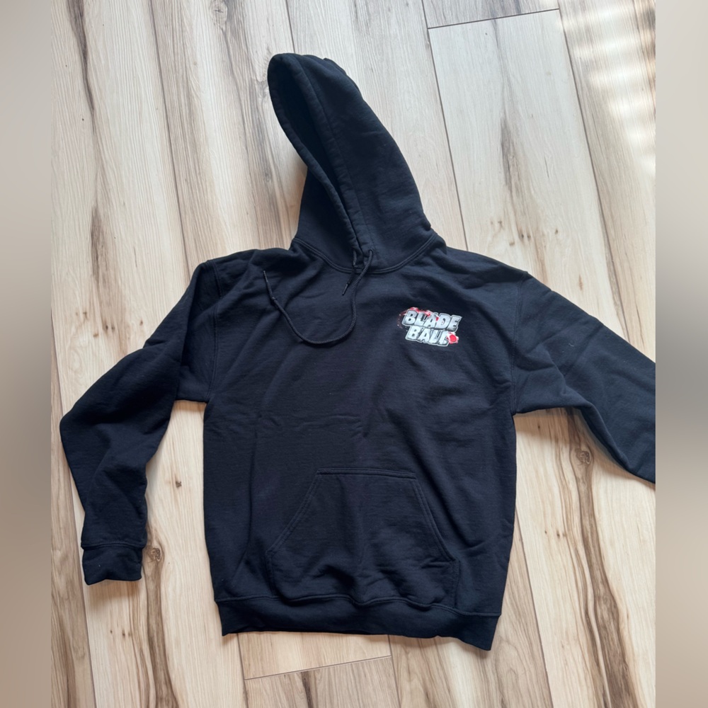 Blade Ball Black Hoodie